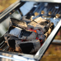 Haute calorifique 7800J barbecue charbon de bois sciure compressée briquette charbon de bois